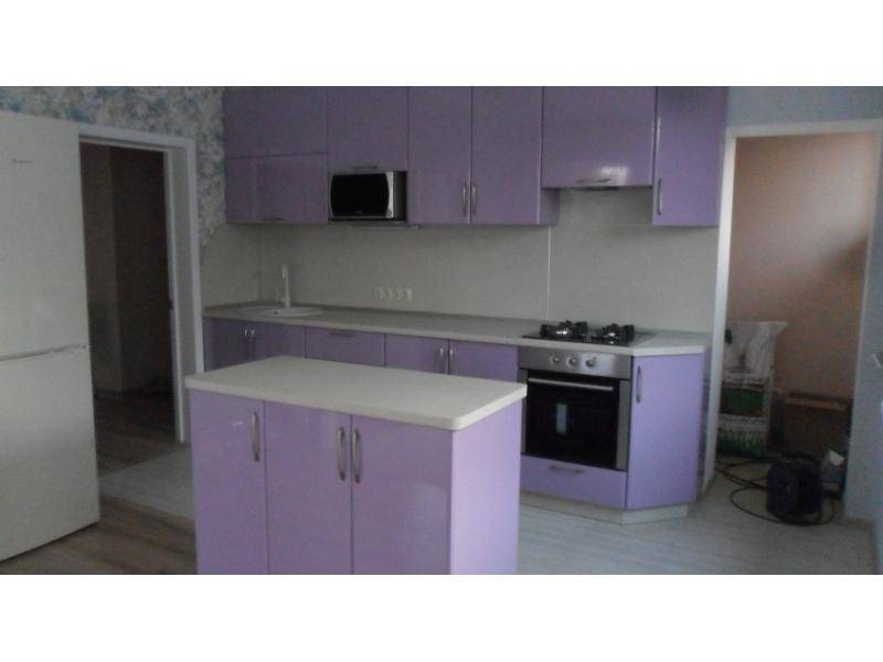фиолетовая кухня пластик в Костроме