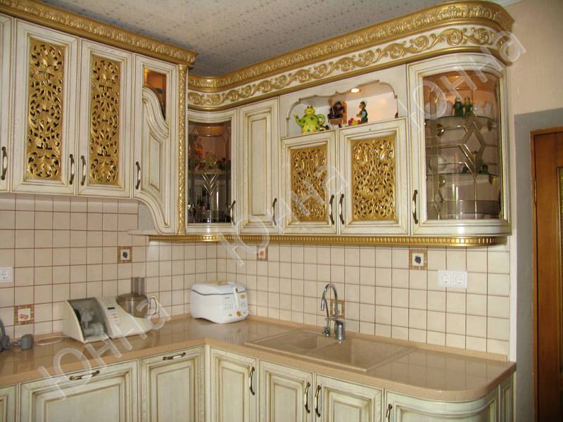 кухонный светлый гарнитур юнна в Костроме