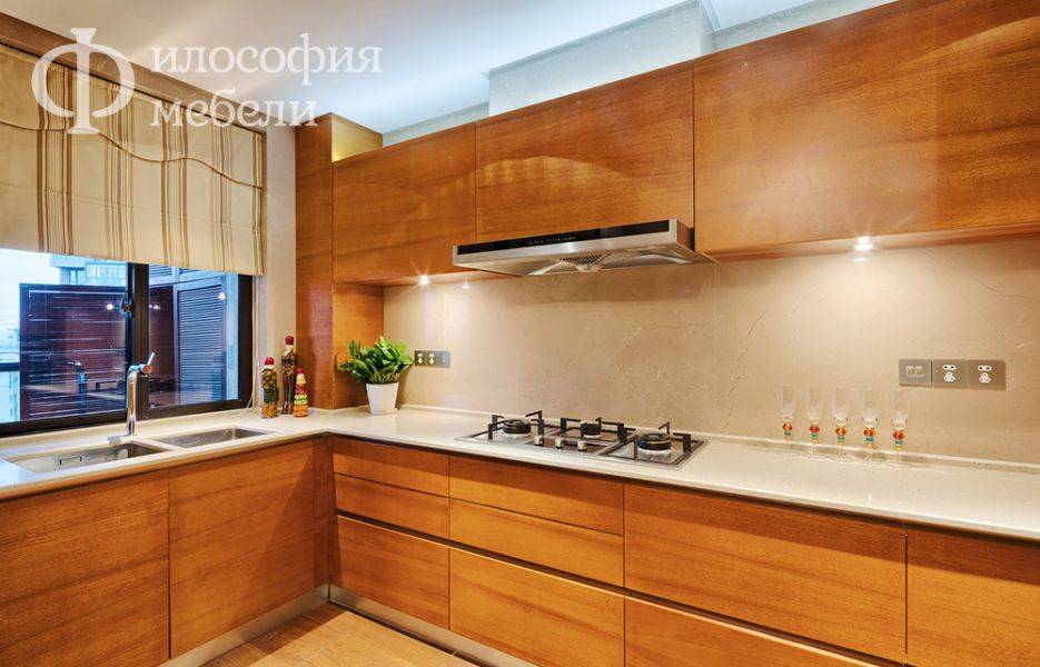 кухня №10 со шпоном в Костроме