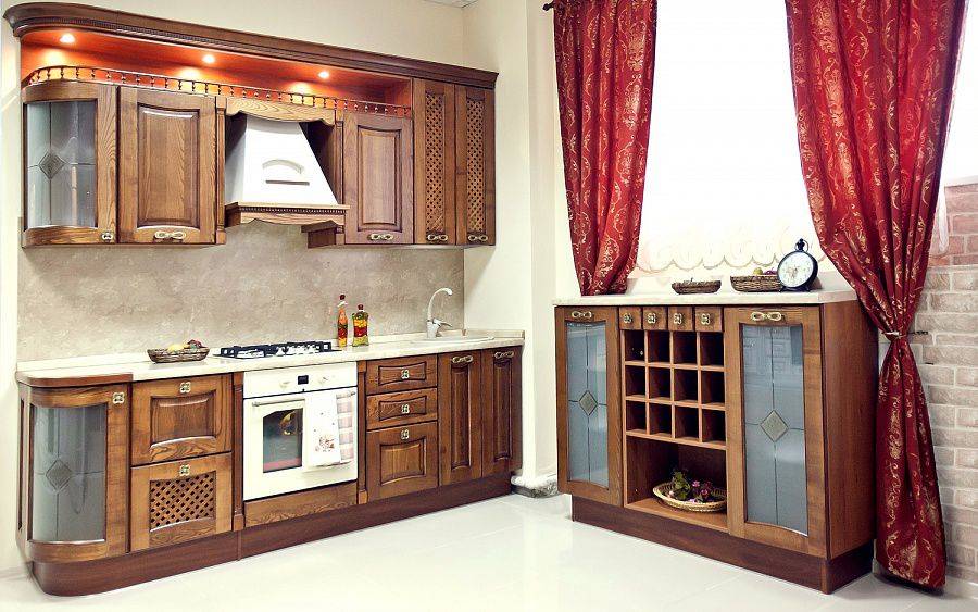 классическая прямая кухня валенсия в Костроме