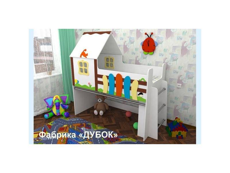 кровать-чердак для детей сказочный домик в Костроме