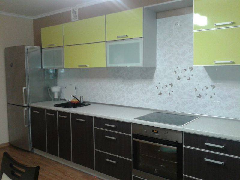 функциональная прямая кухня в Костроме