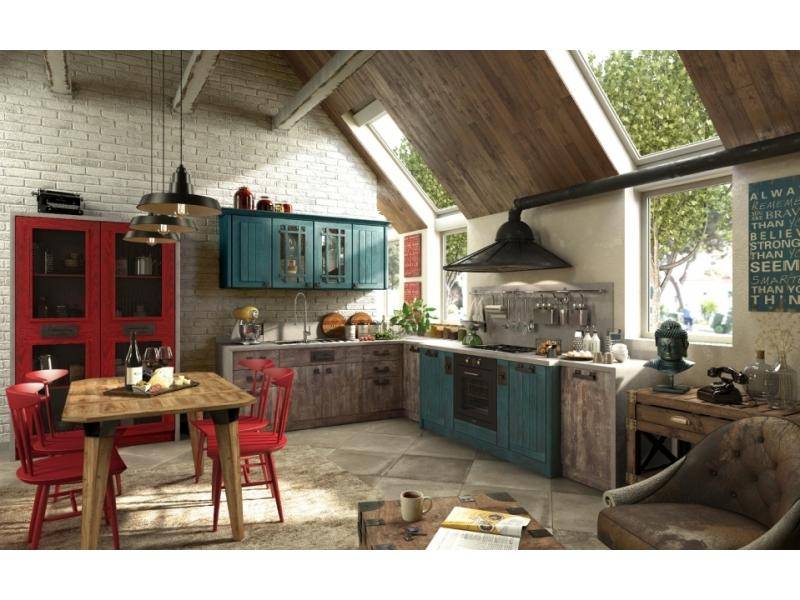 кухня loft в Костроме