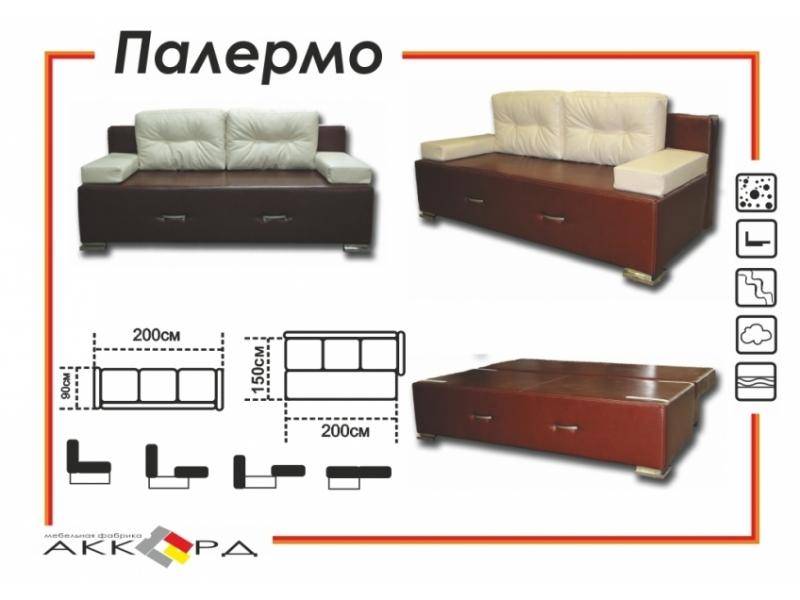 современный диван палермо в Костроме