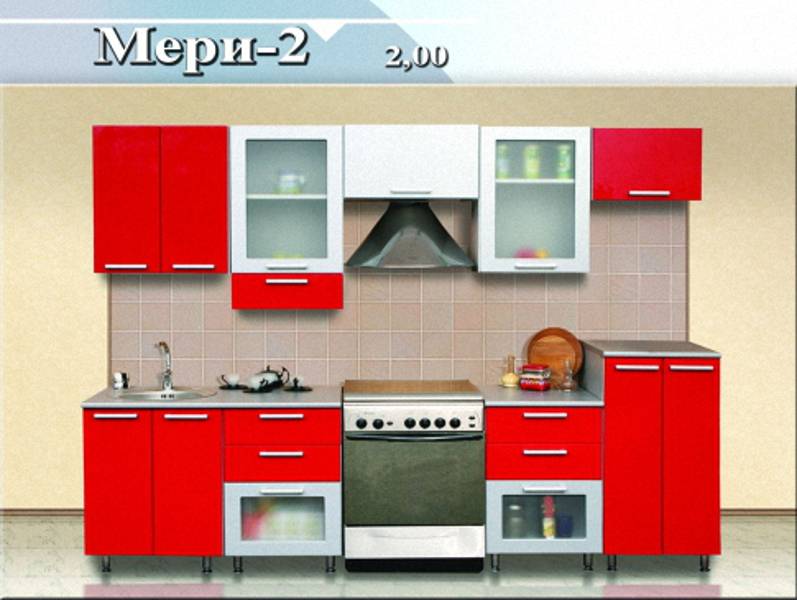 кухня прямая «мери - 2» в Костроме