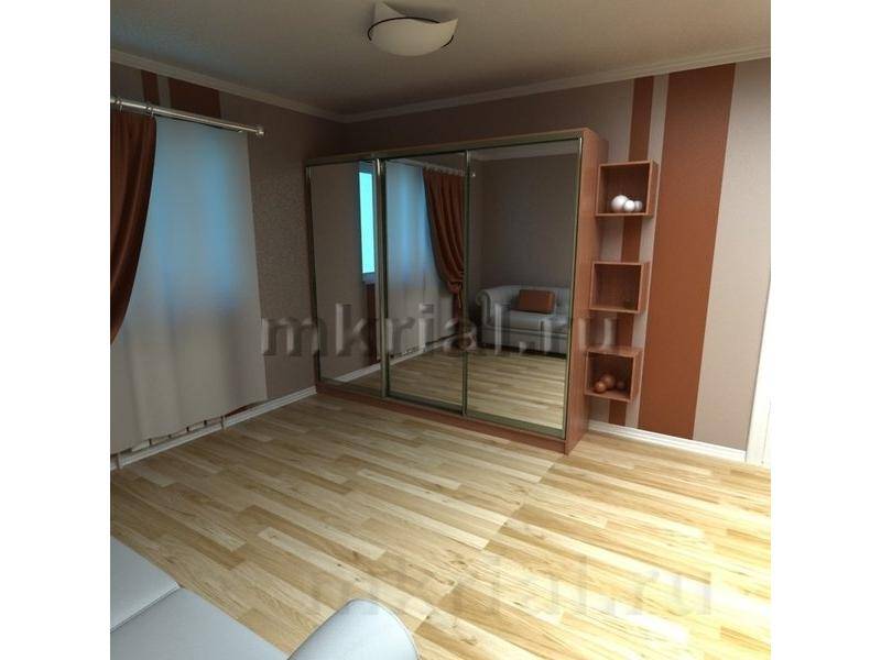 шкаф-купе 3 створки вариант 9 в Костроме