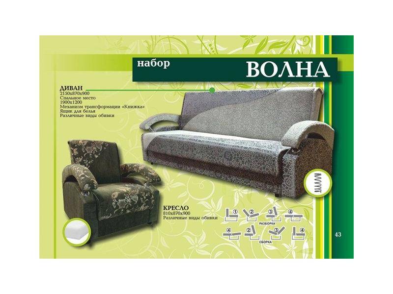 диван волна в Костроме