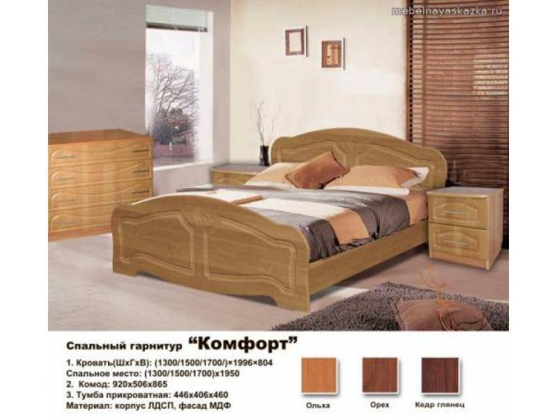 спальный гарнитур комфорт в Костроме