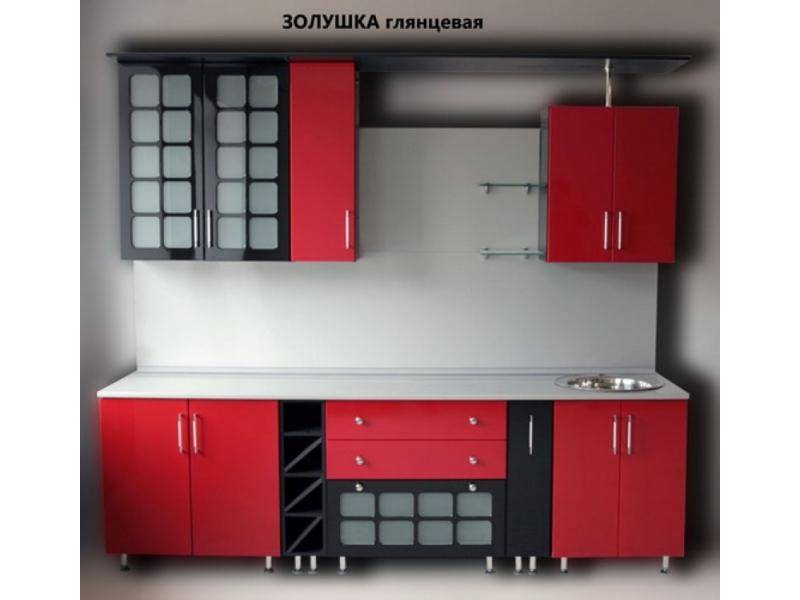 кухня золушка крашеная с решетками в Костроме