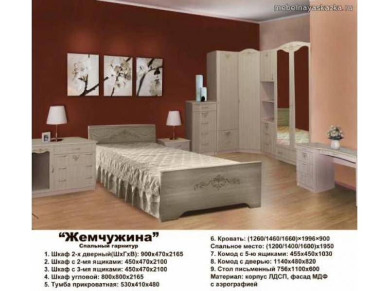 спальный гарнитур жемчужина в Костроме
