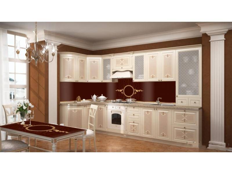светлая кухня классика 02 в Костроме