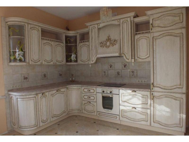 светлый кухонный гарнитур в Костроме