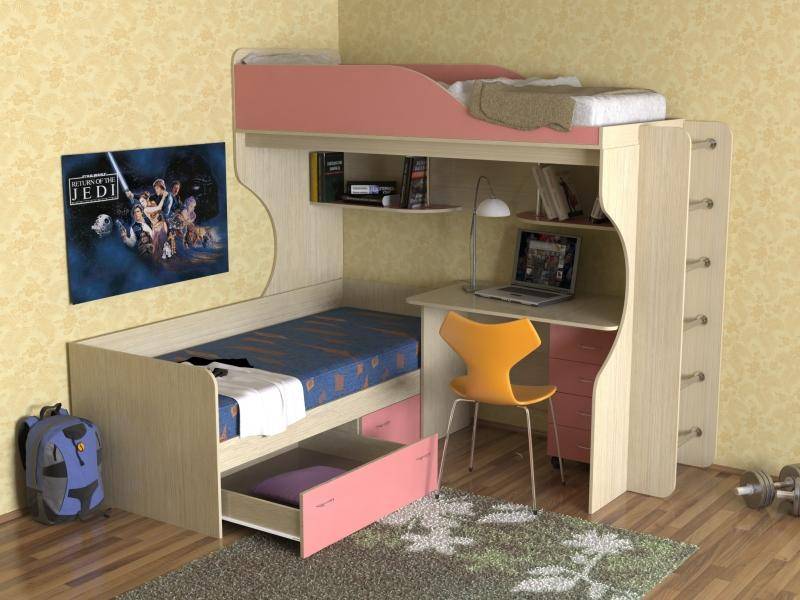 кровать детская дуэт 5 в Костроме