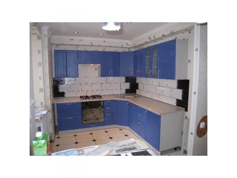 кухонный гарнитур угловой мдф в Костроме