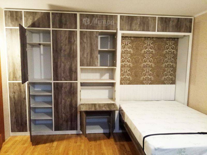 стенка для спальни с откидной кроватью в Костроме
