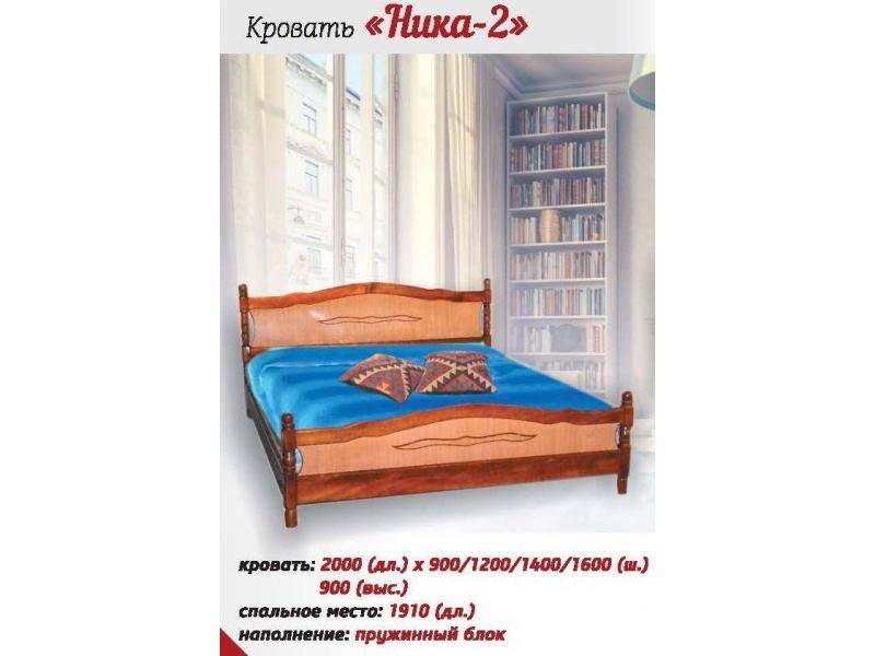 кровать двухспальная ника 2 в Костроме