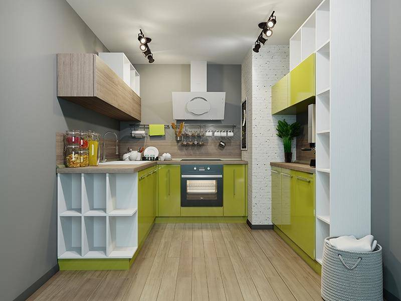 кухонный гарнитур для маленькой кухни оливия small в Костроме