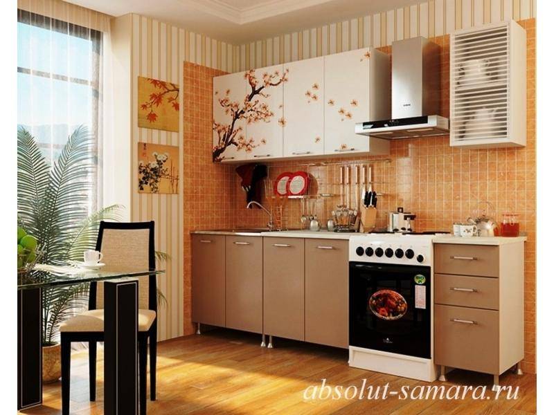 прямая кухня в Костроме