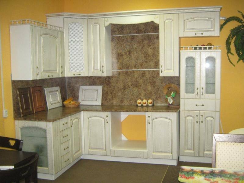кухня дуэт арка с мдф фасадами в Костроме