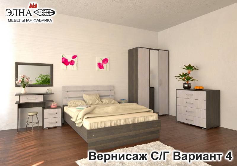 спальня вернисаж вариант 4 в Костроме