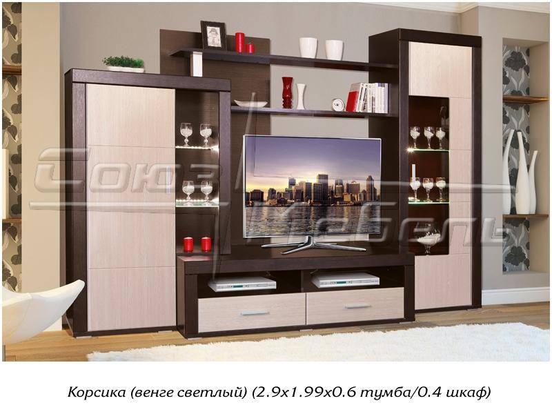 гостиная стенка корсика в Костроме