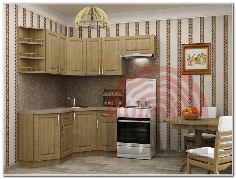 угловая мини кухня кай-оксфорд в Костроме