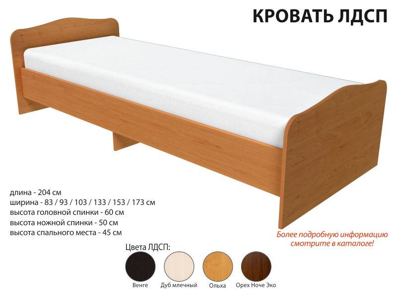 кровать лдсп в Костроме