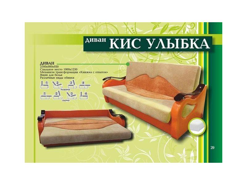 диван книжка кис улыбка в Костроме