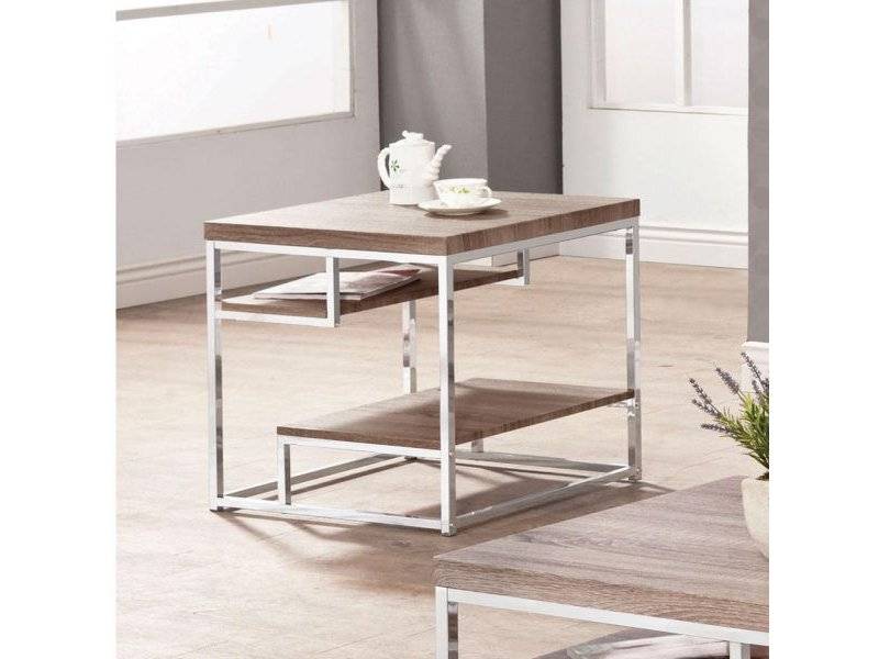 журнальный стол chrome & triple wood в Костроме