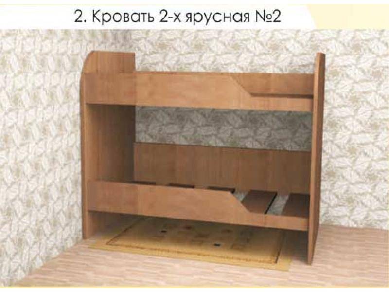 кровать двухъярусная 2 в Костроме