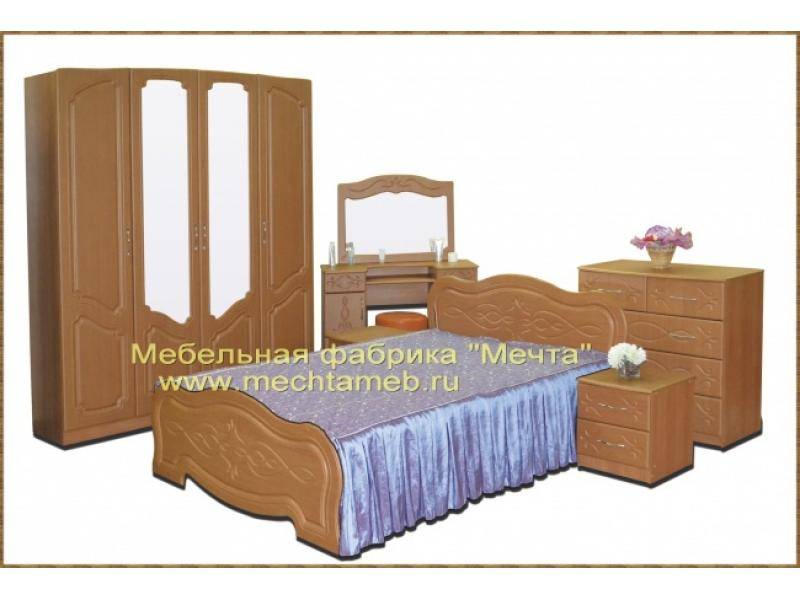 спальный гарнитур ольха мдф в Костроме