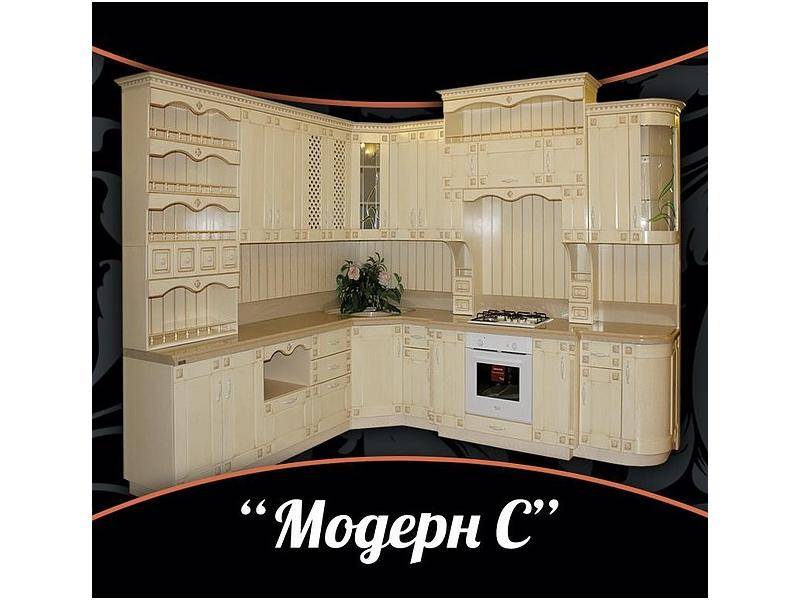 угловая кухня модерн с в Костроме