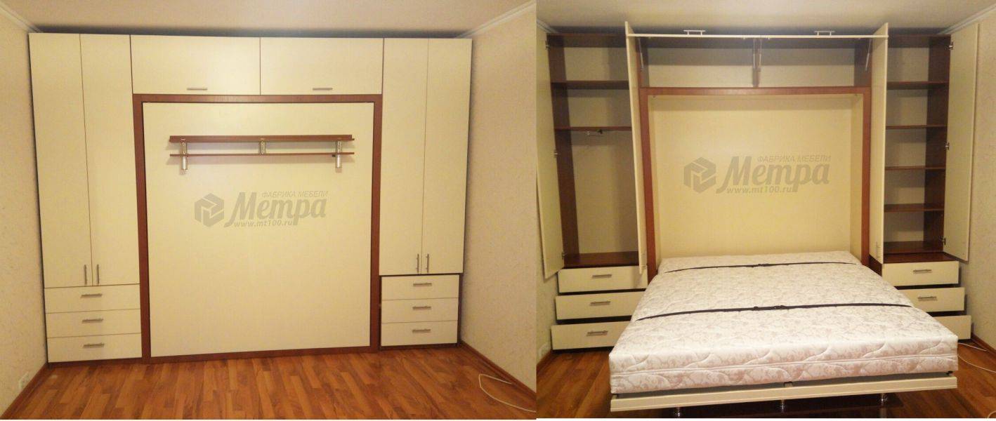 мебельная стенка с подъемной кроватью в Костроме