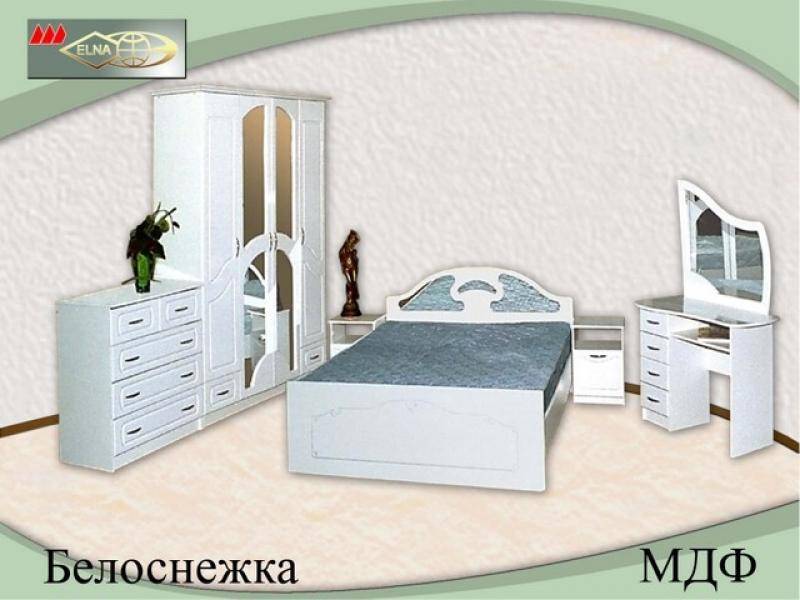 спальня белоснежка (мдф) в Костроме