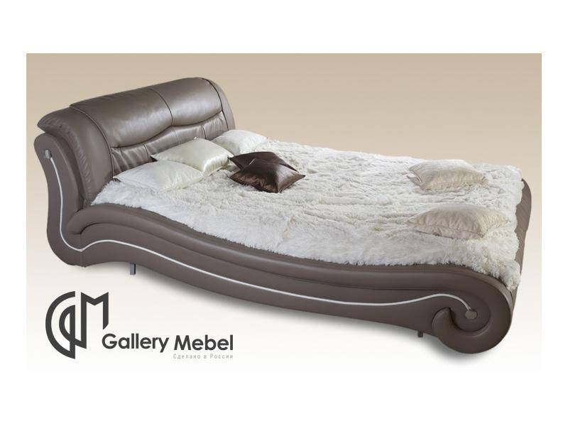 серая кровать letto gm 04 в Костроме