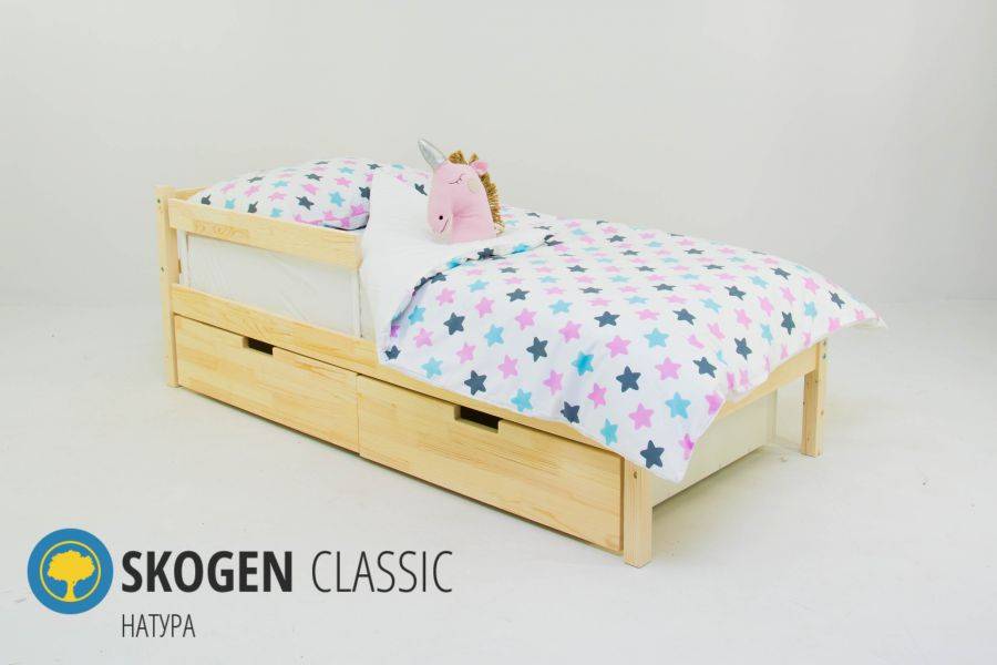 детская кровать skogen classic натура в Костроме