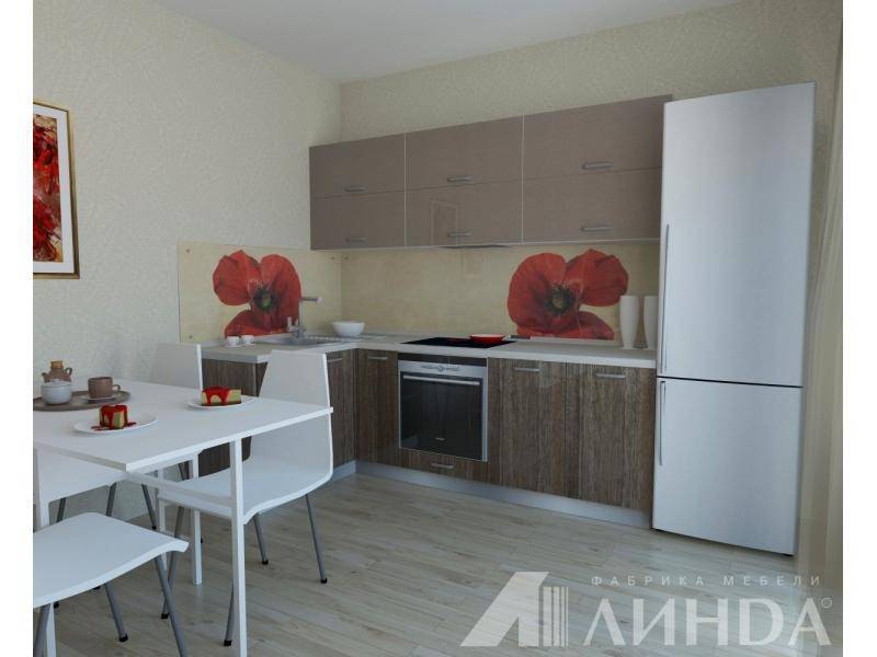 кухня джаз высокоглянцевое покрытие в Костроме