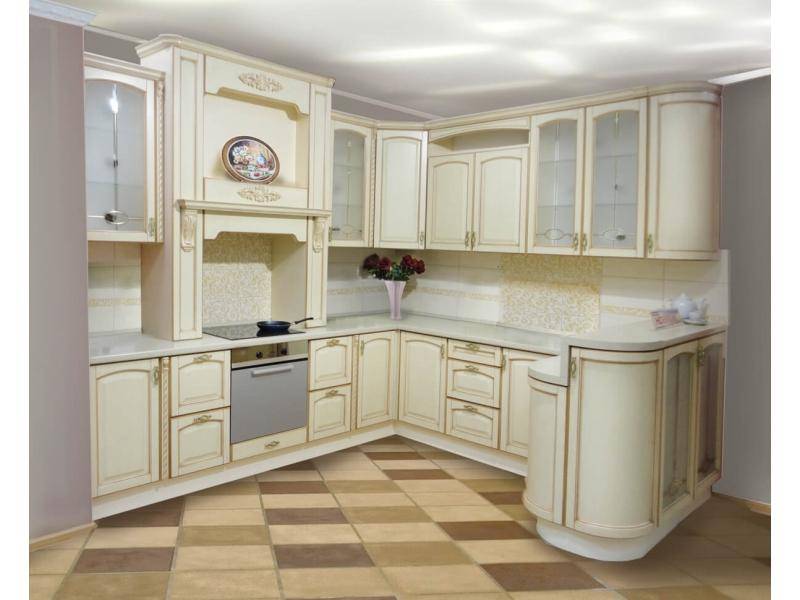 п-образная мебель для кухни альбертина в Костроме