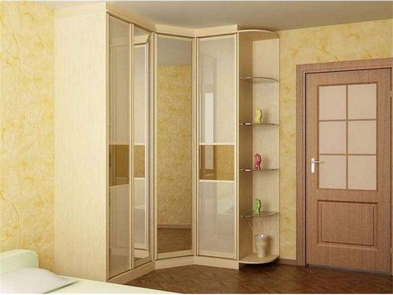 шкаф - купе угловой с зеркалом в Костроме