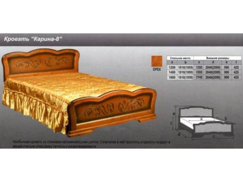 кровать карина 8 в Костроме