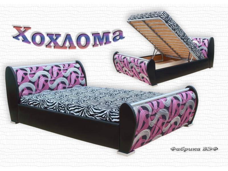 кровать с подъемным механизмом хохлома в Костроме