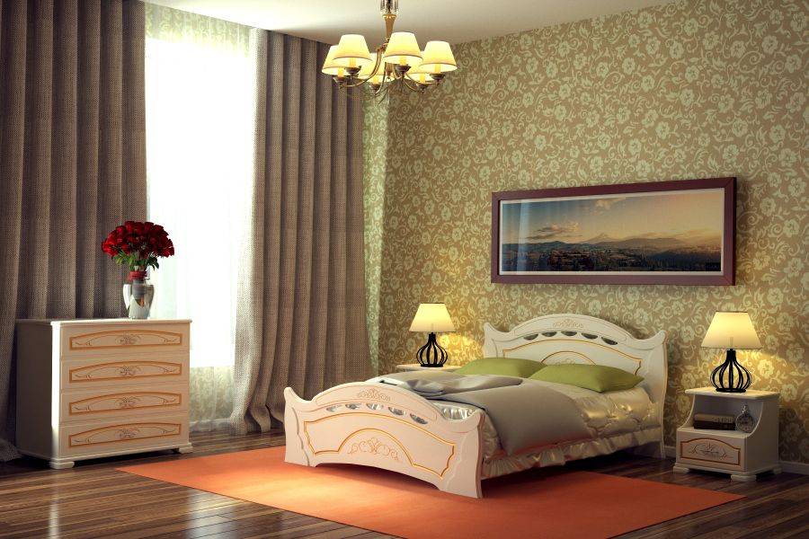 кровать в спальню нимфа 2 в Костроме
