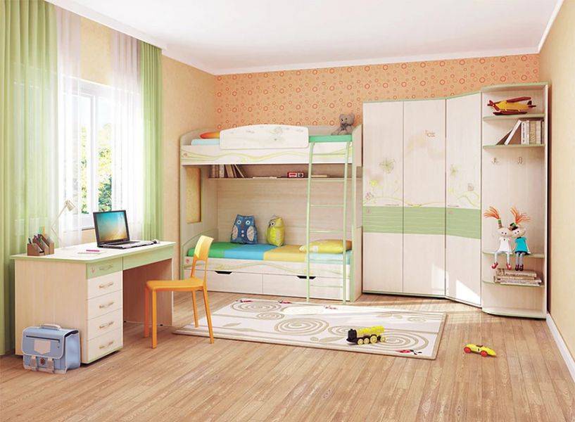 светлая детская мебель 10 в Костроме