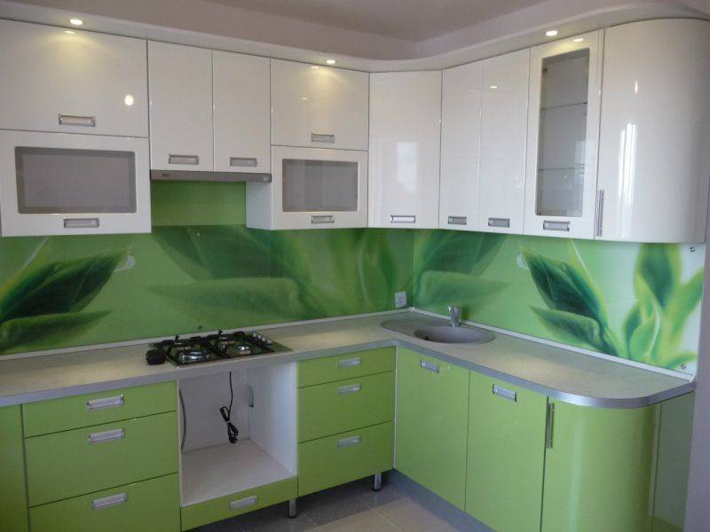 угловая кухня мдф в Костроме