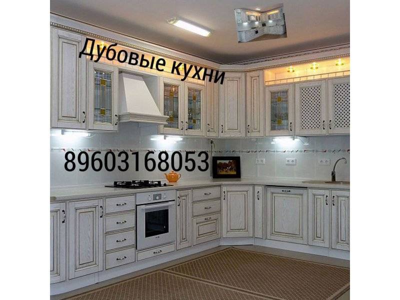 угловая кухня из дуба в Костроме