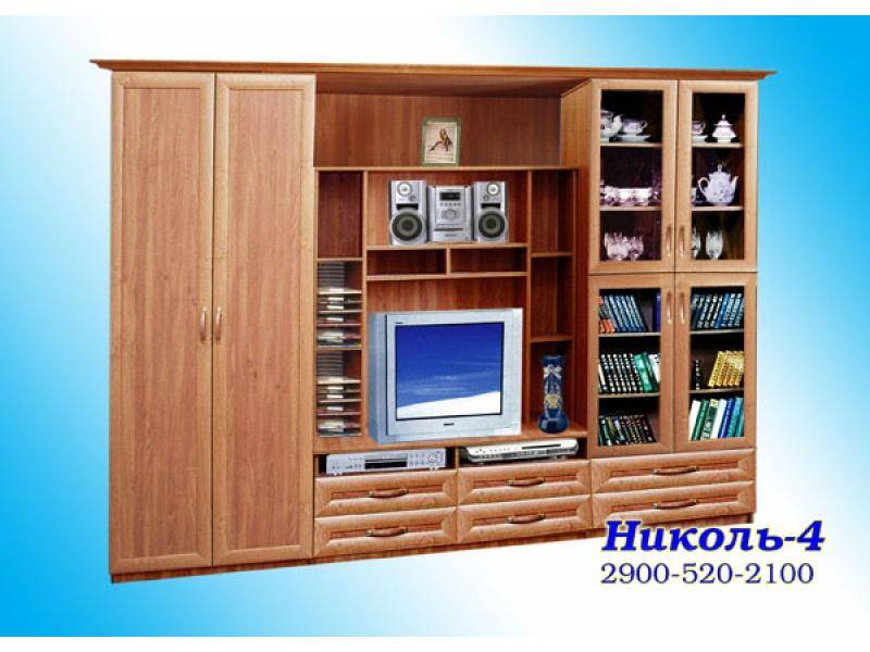 гостиная стенка николь-4 в Костроме