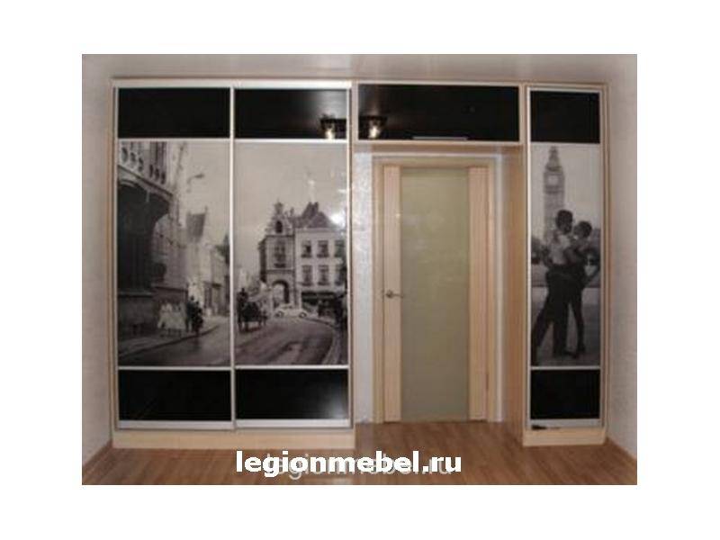 удобный шкаф в спальню с фотопечатью в Костроме