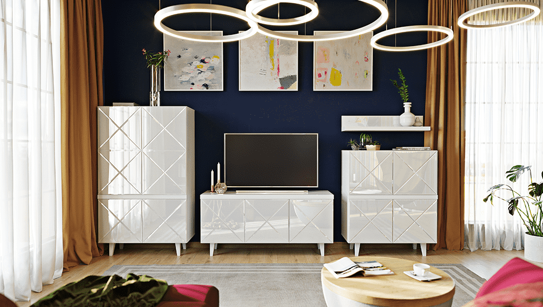 белая гостиная kristal в Костроме