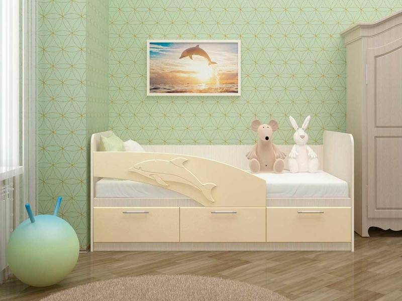 кровать детская дельфин в Костроме
