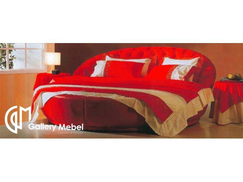 красная кровать letto rotondo 05 в Костроме
